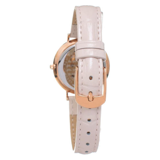 Folli Follie Beige Leather Watch