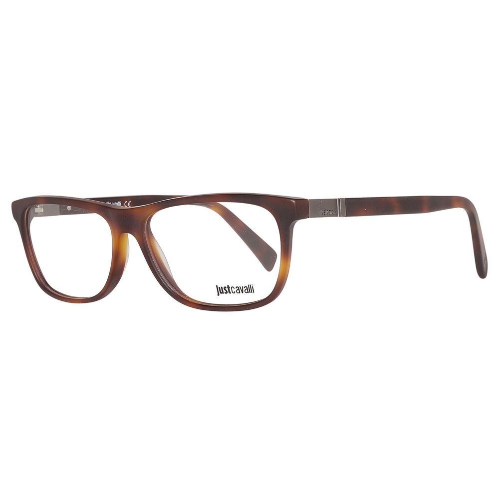 Just Cavalli Brown Plastic Frames JC0700-052-54, unisex glasses with 54/14/145 mm dimensions, stylish and durable eyeglasses.
