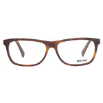 Just Cavalli Brown Plastic Frames eyeglasses with rectangular lenses and stylish brown design