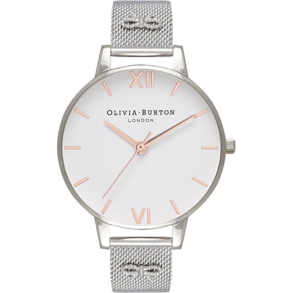 Olivia Burton Silver Stainless Steel Watch