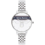 Olivia Burton Silver Stainless Steel Watch