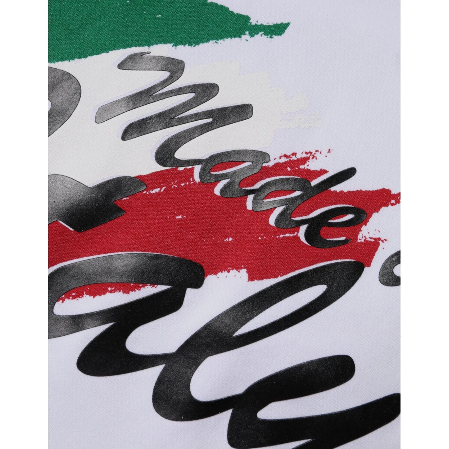 Dolce & Gabbana White Graphic Print Cotton Crew Neck T-shirt