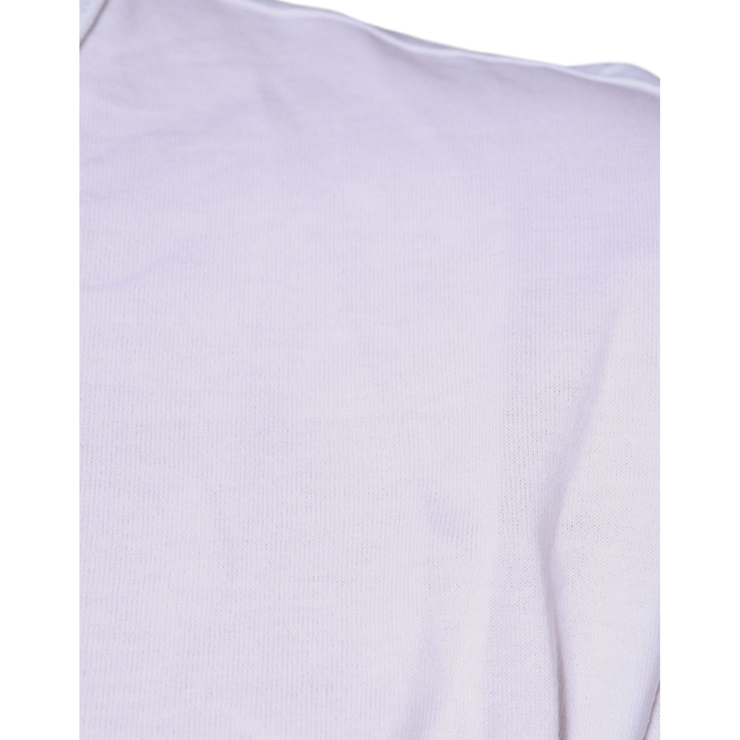 Dolce & Gabbana White Cotton V-neck Short Sleeves T-shirt