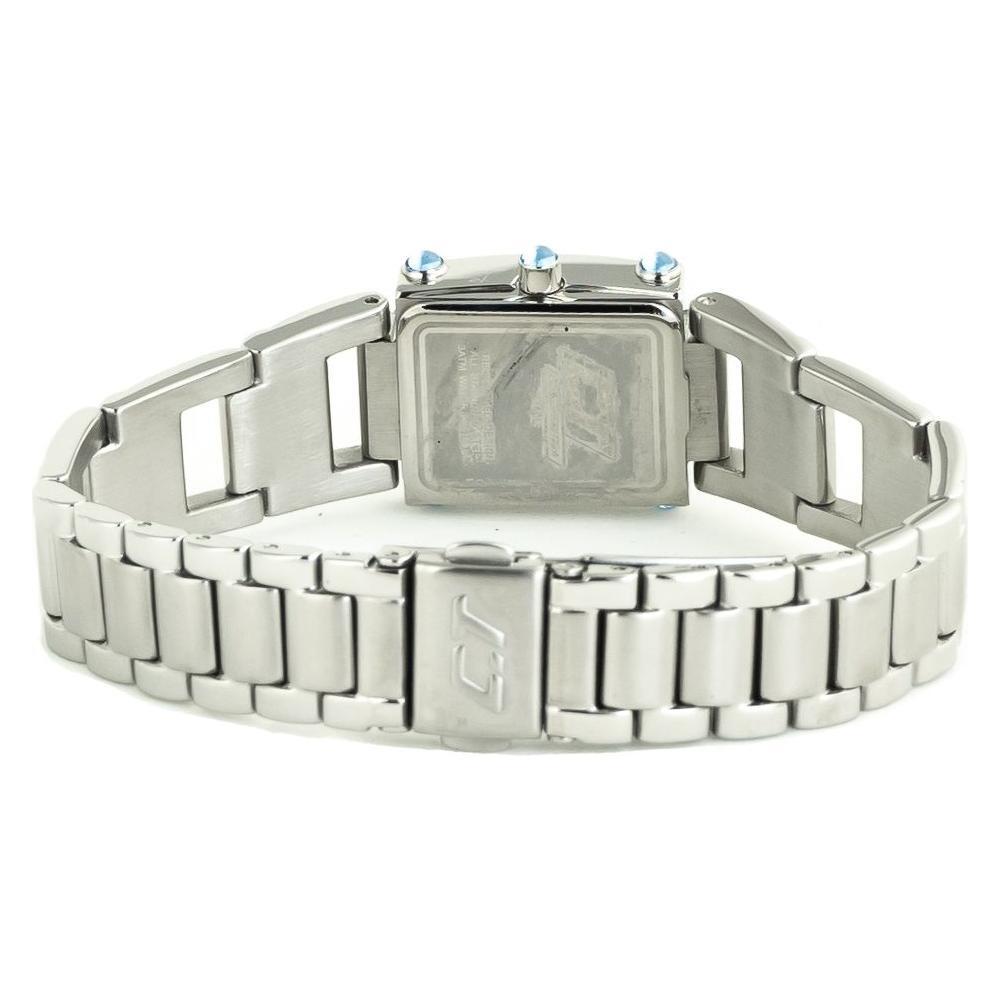 Chronotech Silver Stainless Steel Watch