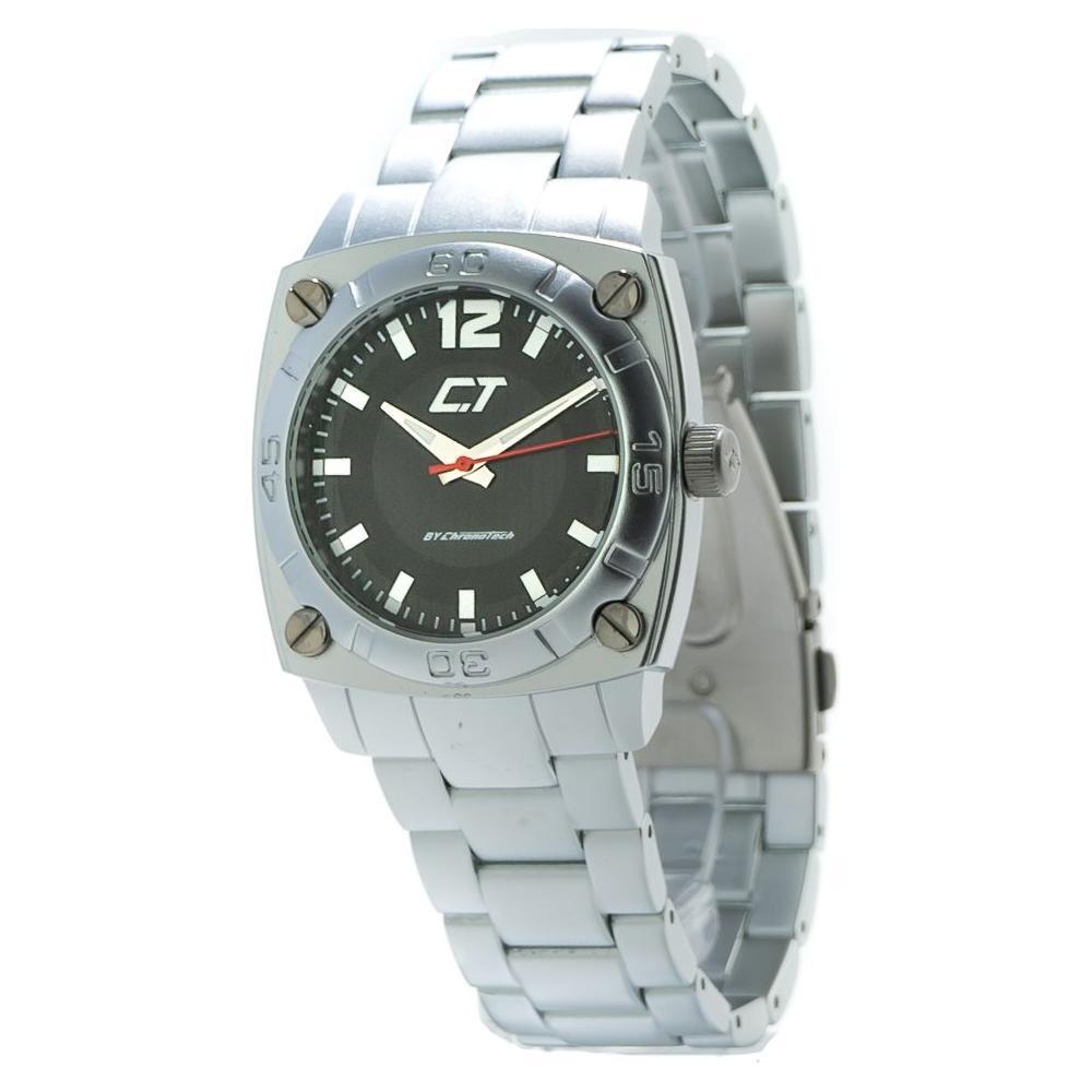 Chronotech Silver Aluminum Watch