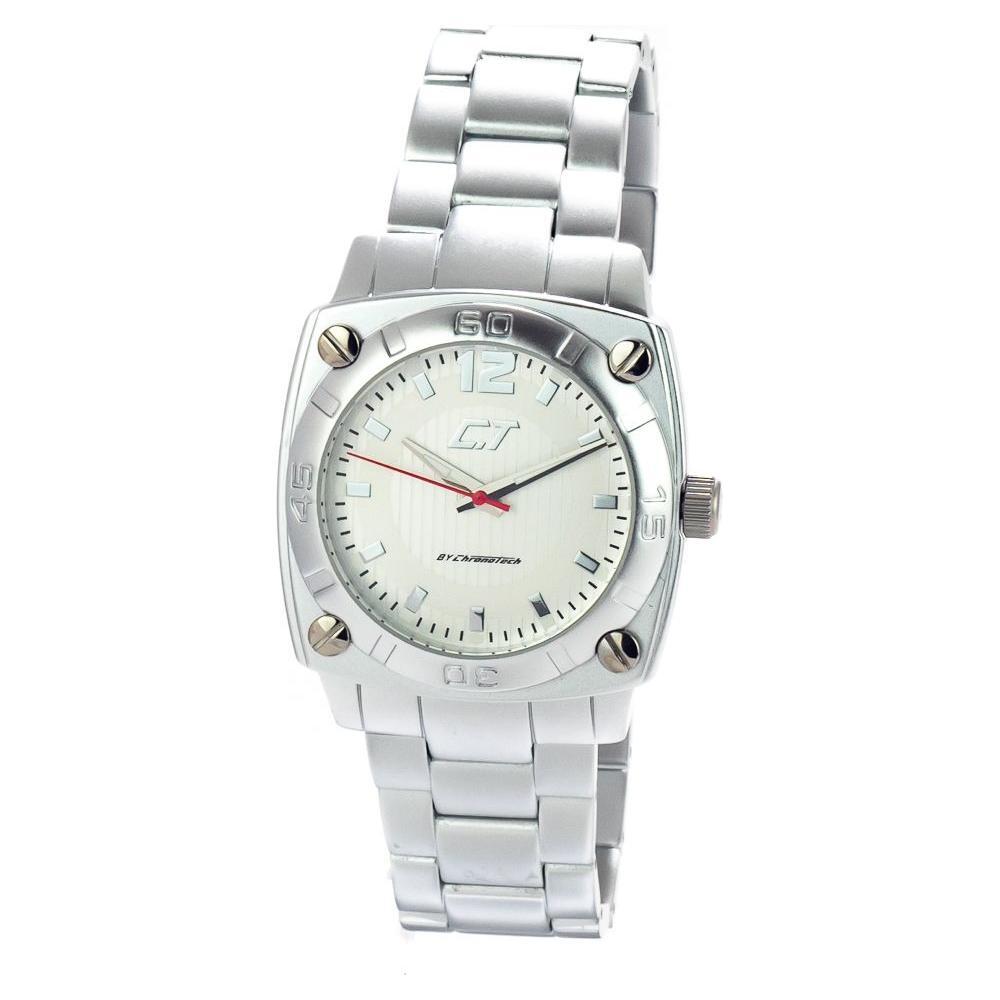 Chronotech Silver Aluminum Watch