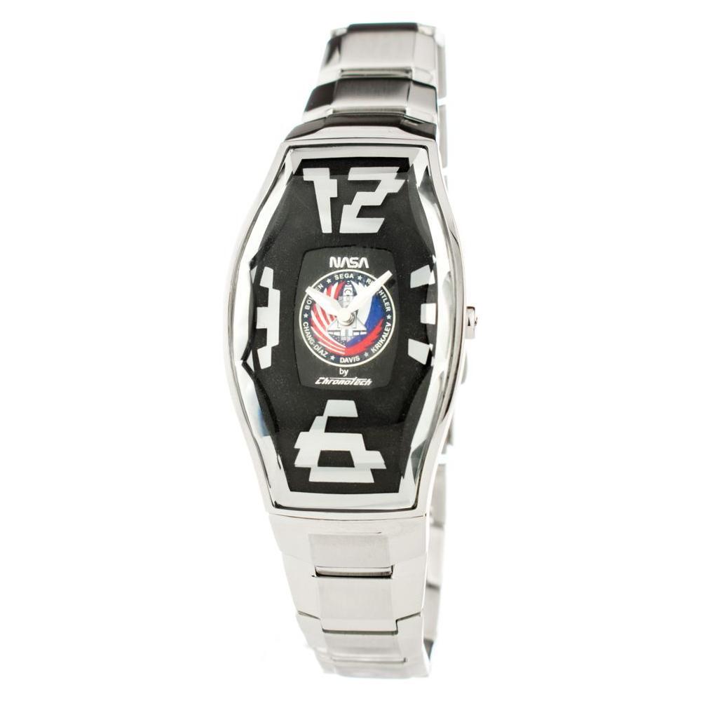 Chronotech Silver Stainless Steel Watch