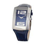 Chronotech Blue Leather Watch