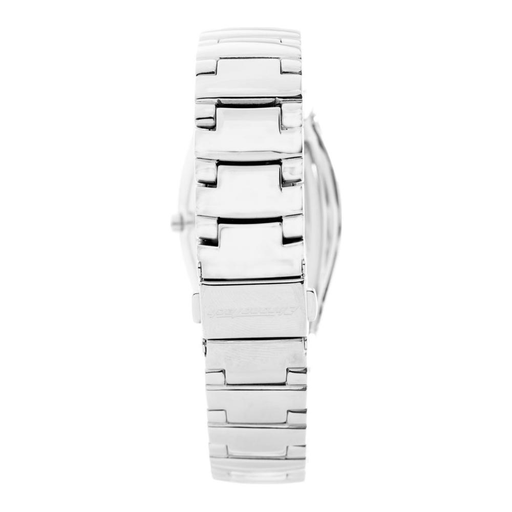 Chronotech Silver Stainless Steel Watch
