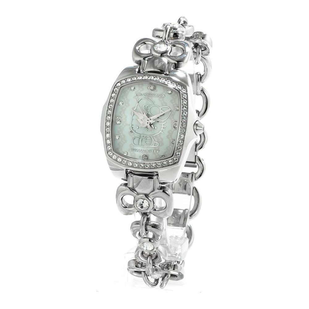 Chronotech Silver Stainless Steel Watch