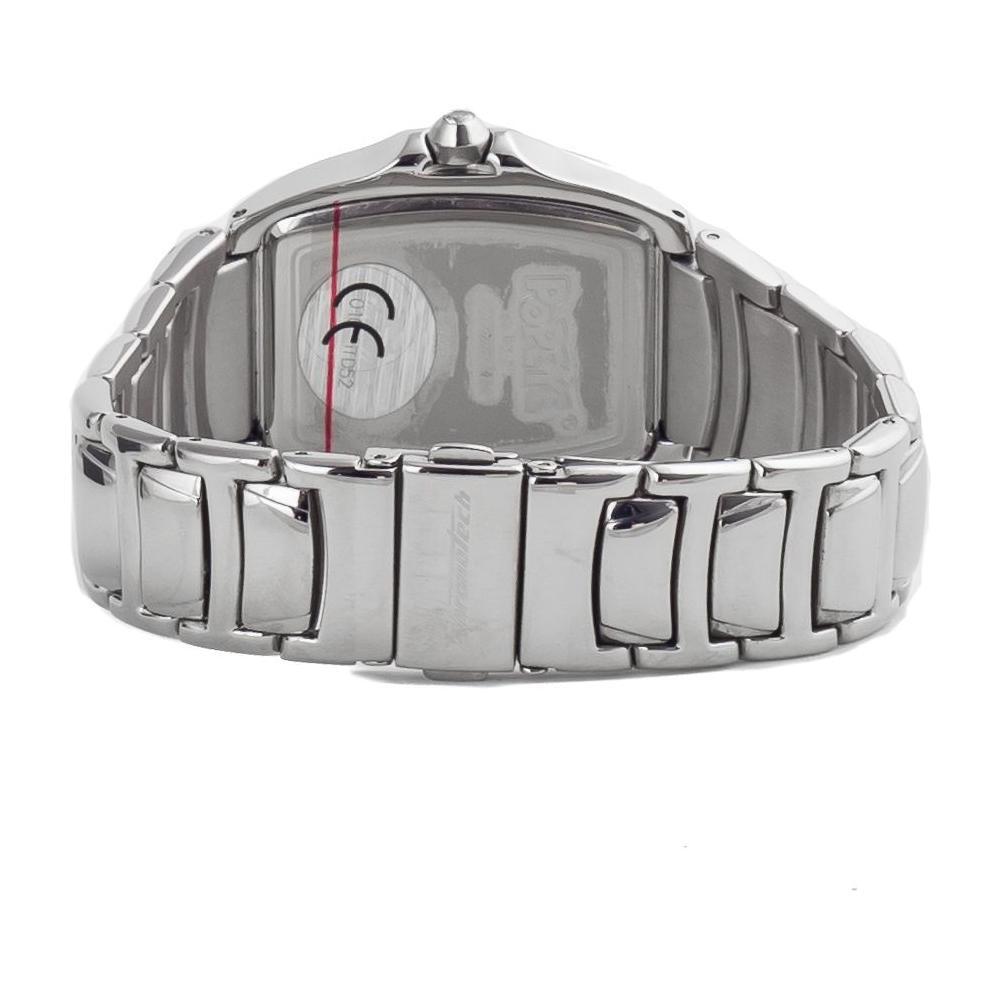 Chronotech Silver Stainless Steel Dress Watch