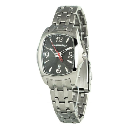 Chronotech Silver Stainless Steel Watch