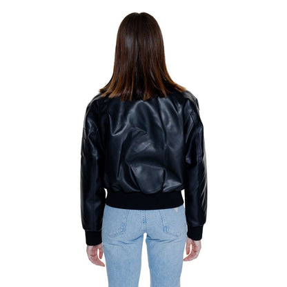 Calvin Klein Jeans Black Polyethylene Bomber