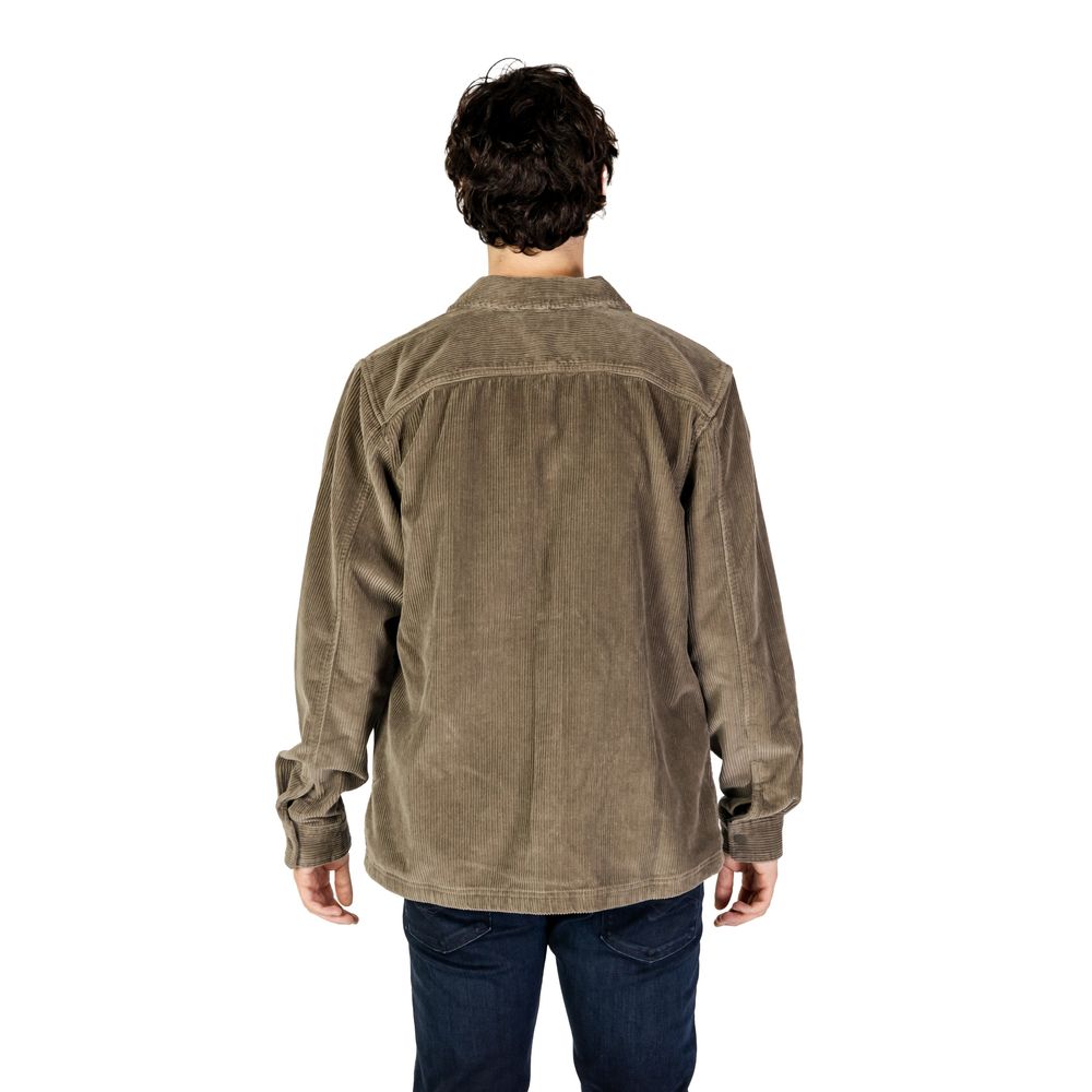 Calvin Klein Jeans Beige Cotton Shirt