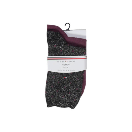 Tommy Hilfiger Black Cotton Sock TO-15506900009-39-42