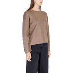 Vila Clothes Gray Viscose Sportswear VI-15571500147-IT42|M