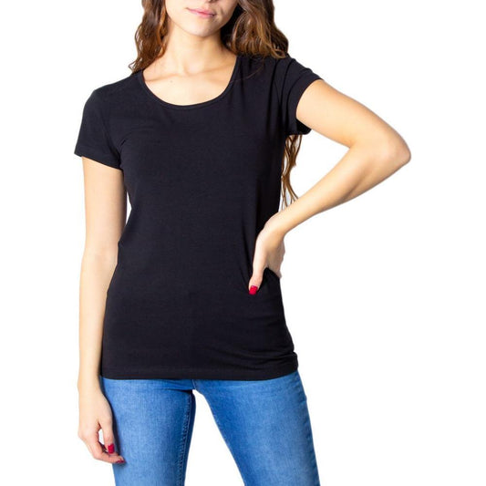 Only Black Cotton T-Shirt ON-4051300009-IT44|L