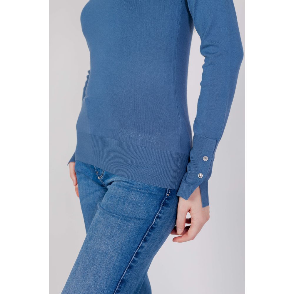 Guess Blue Cotton Sweatshirt