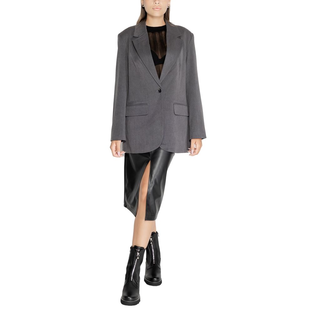 Only Gray Recycled Polyester Blazer