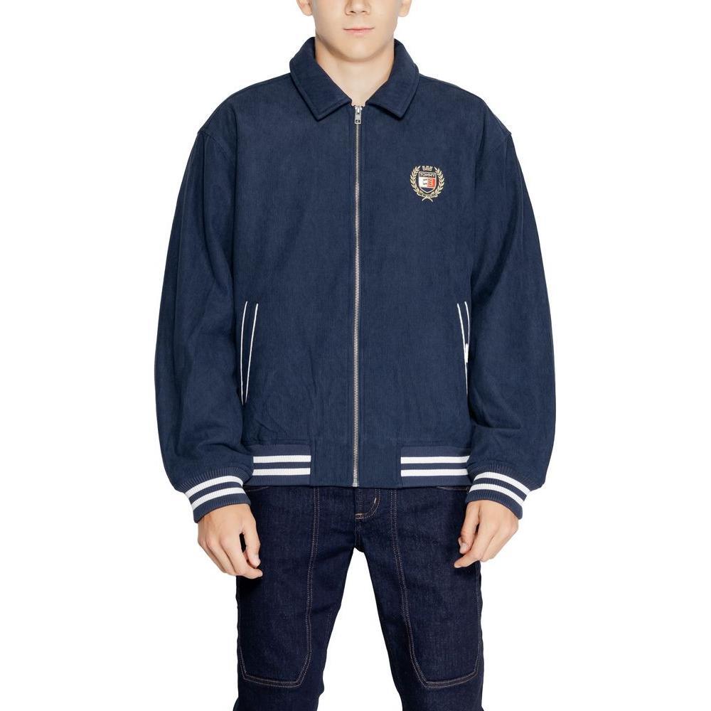 Tommy Hilfiger Jeans Blue Recycled Polyester Jackets & Coat
