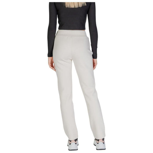 Guess Active Cream Cotton Joggers Workout Pant GU-14698100143-IT42|M