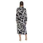 Jacqueline De Yong Black Recycled Polyester Long JA-14838000009-IT38|XS
