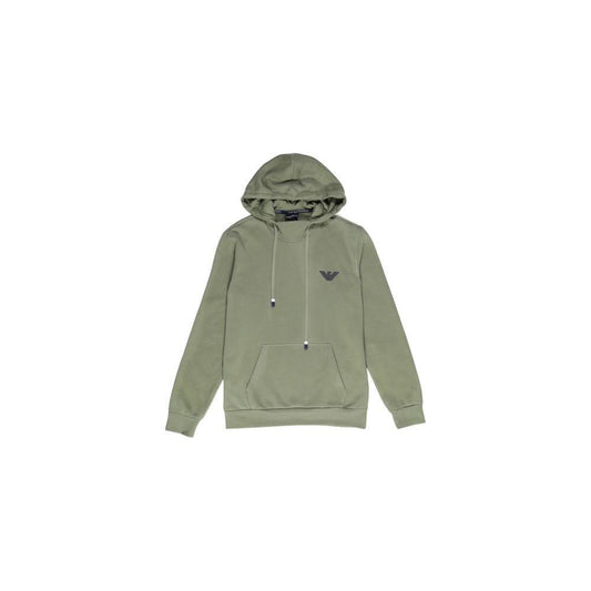 Emporio Armani Underwear Green Cotton Hoody EM-15168200149-IT46 | M