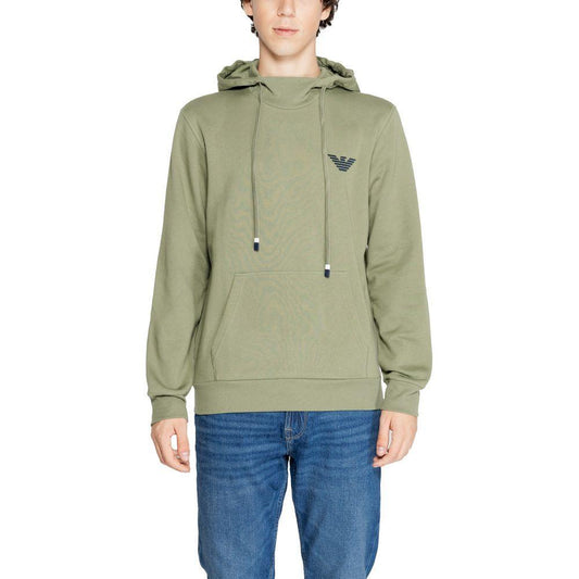 Emporio Armani Underwear Green Cotton Hoody EM-15168200149-IT46 | M