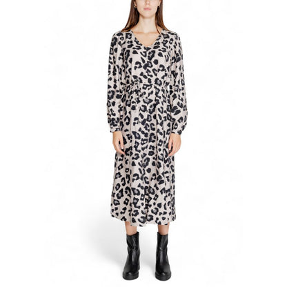 Jacqueline De Yong Gray Viscose Long Dress 1728,71956299936,Clothing,Dresses - Clothing,Gray,IT40|S,IT42|M,IT44|L,Jacqueline De Yong,Long - Dresses - Clothing,New with tags,Women,XL