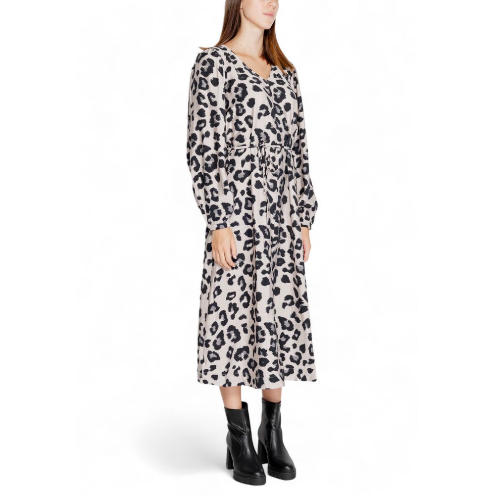 Jacqueline De Yong Gray Viscose Long Dress 1728,71956299936,Clothing,Dresses - Clothing,Gray,IT40|S,IT42|M,IT44|L,Jacqueline De Yong,Long - Dresses - Clothing,New with tags,Women,XL