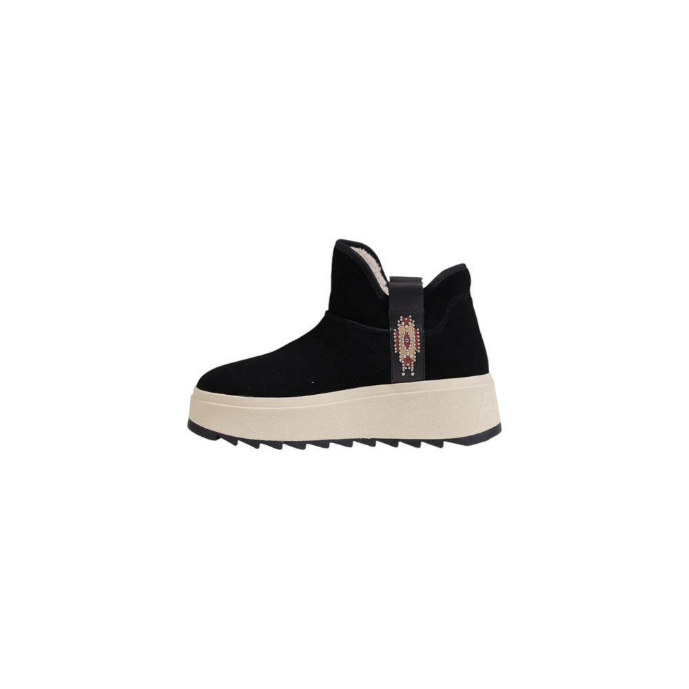 ASH Black Suede Leather Ankle AS-15559700009-EU36/US6