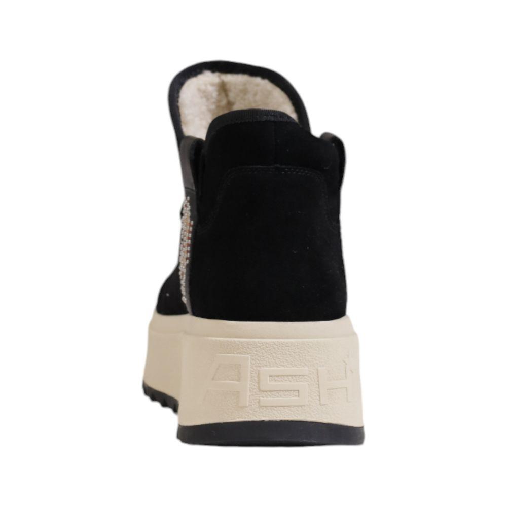 ASH Black Suede Leather Ankle AS-15559700009-EU36/US6