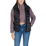 B.Young Black Nylon Sleveless Jacket BY-15713000009-IT40|S