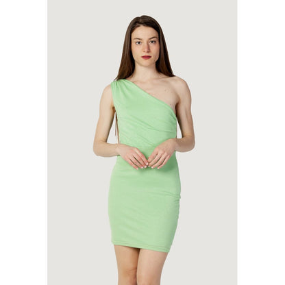 Only Turquoise Metal Short Dress