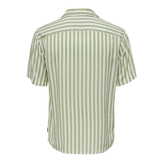 Only & Sons Green Viscose Shortsleeve ON-10275700148-IT44 | S