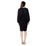 Rinascimento Black Polyester Long RI-11296600009-IT40|S
