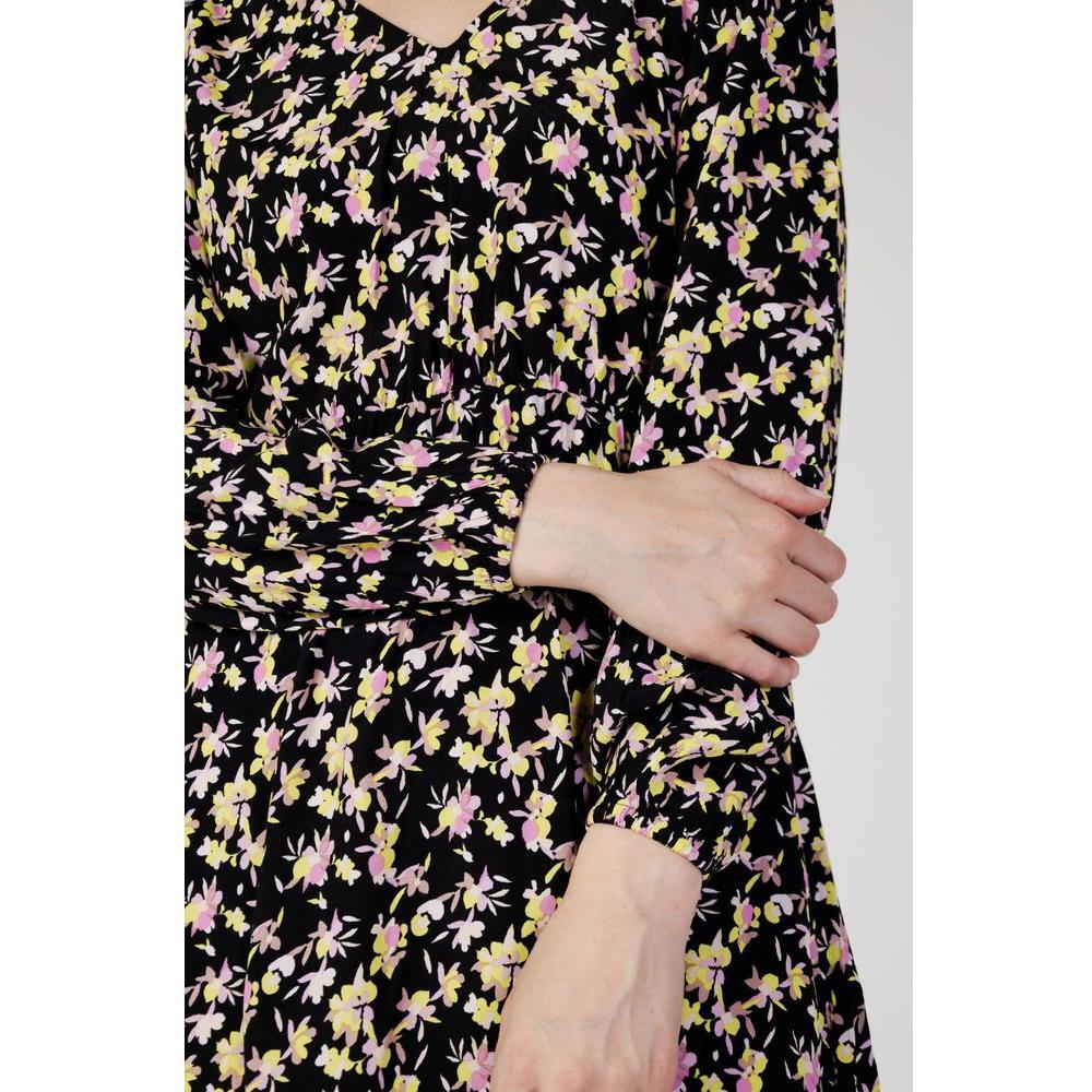 Jacqueline De Yong Black Viscose Short JA-11457000009-IT40|S