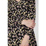 Jacqueline De Yong Black Viscose Short JA-11457000009-IT40|S