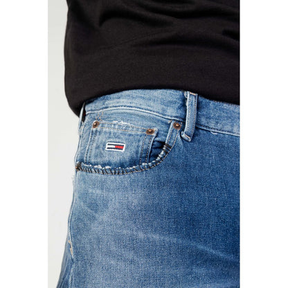 Tommy Hilfiger Jeans Blue Cotton Slim Fit Jeans
