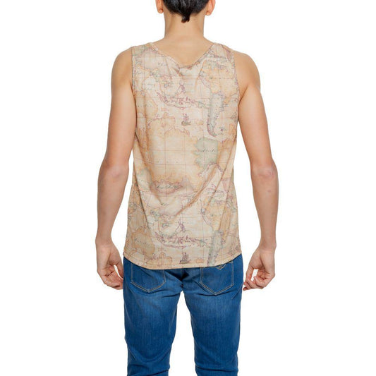 Alviero Martini Prima Classe Beige Polyester Tank Top