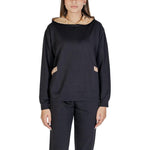 Alviero Martini Prima Classe Black Cotton Hoody AL-14625700009-IT48 | XL