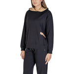 Alviero Martini Prima Classe Black Cotton Hoody AL-14625700009-IT48 | XL