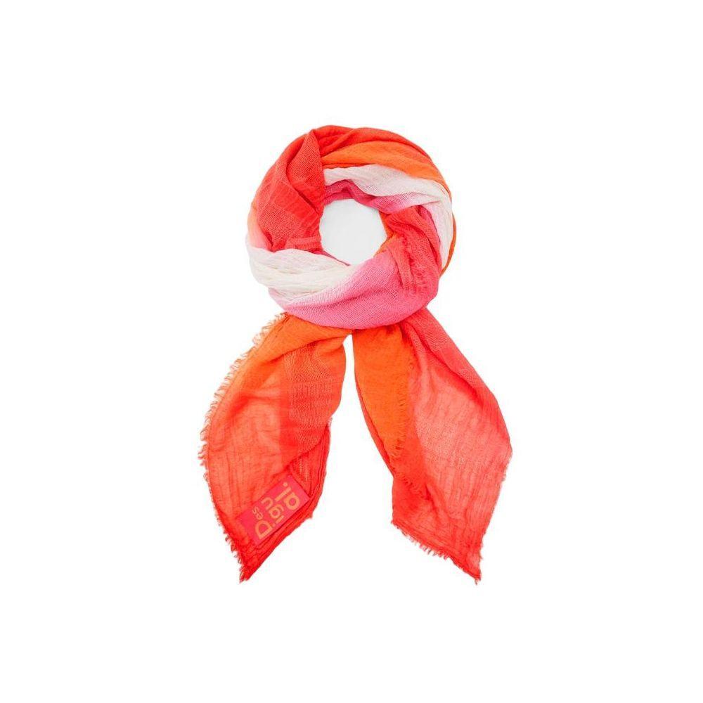 Desigual Orange Polyester Scarf DE-10330600125-ONE SIZE