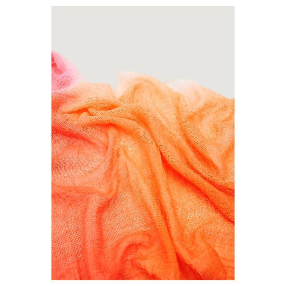 Desigual Orange Polyester Scarf DE-10330600125-ONE SIZE