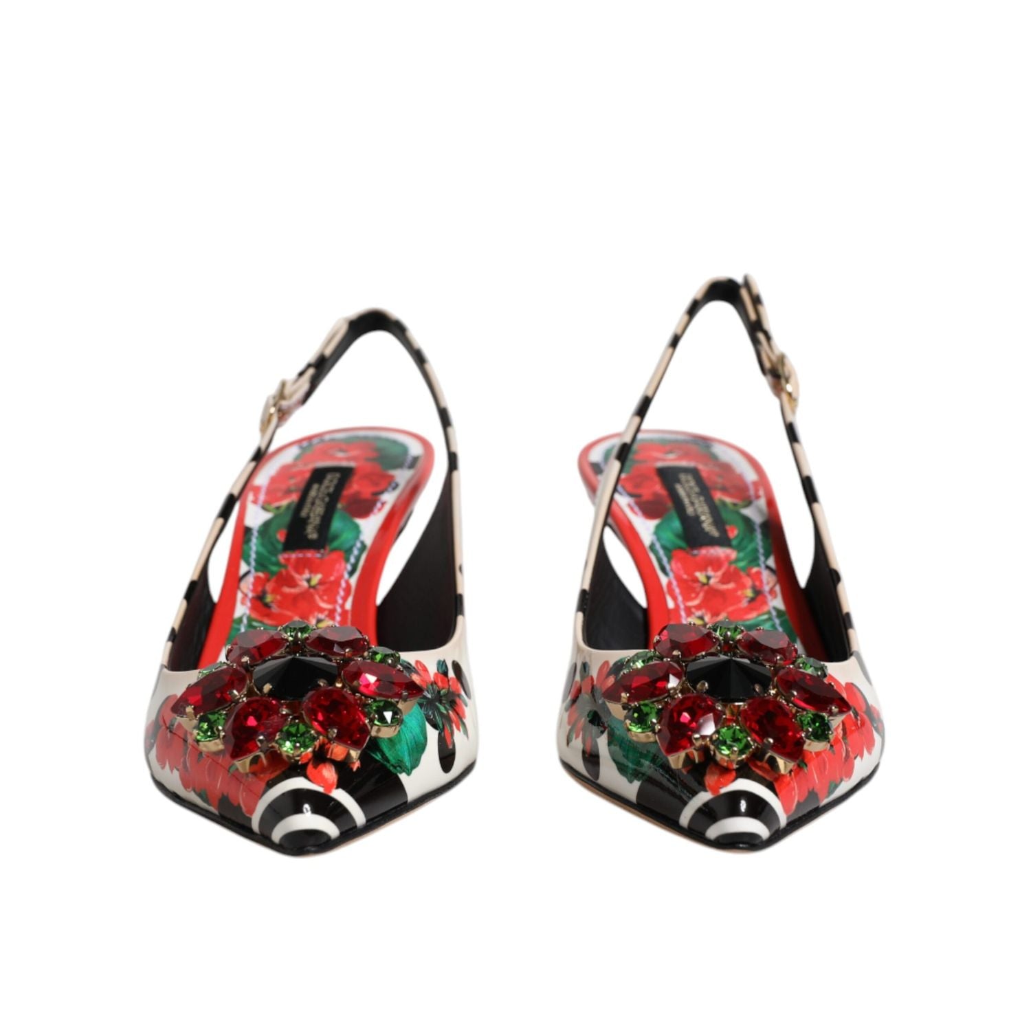 Front view with bag zipped and handles upright.