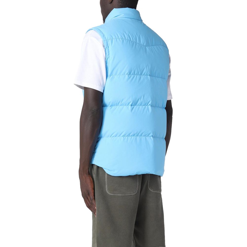 Woolrich Blue Polyester Men Vest