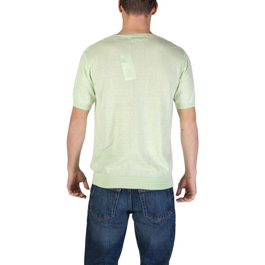 Hamaki-Ho Green Cotton Sportswear HA-15927400310-IT46 | M