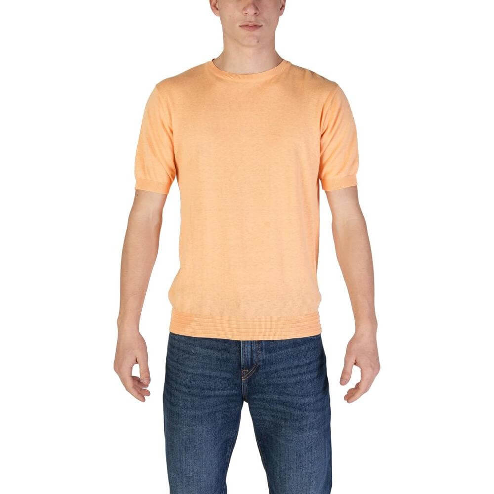 Hamaki-HoHamaki-Ho Orange Cotton T-Shirt1728,71956299936,Hamaki-Ho,IT46 | M,IT48 | L,IT52 | XL,IT54 | XXL,Men,New with tags,Orange,T-Shirts - Men - Clothing