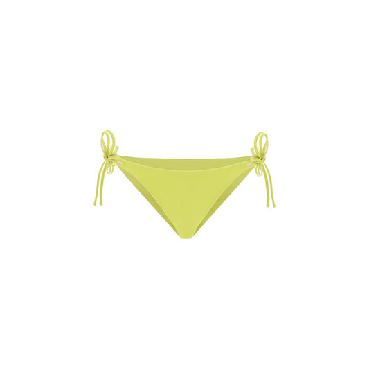 Exilia Yellow Polyamide Swim Briefs, SS24 classic style with hip ties, 100% polyamide from Simons.