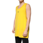 Dolce & Gabbana Yellow Cotton Round Neck Sleeveless T-shirt TSH87323-50
